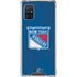 NHL New York Rangers Distressed Galaxy A51 5G Clear Case