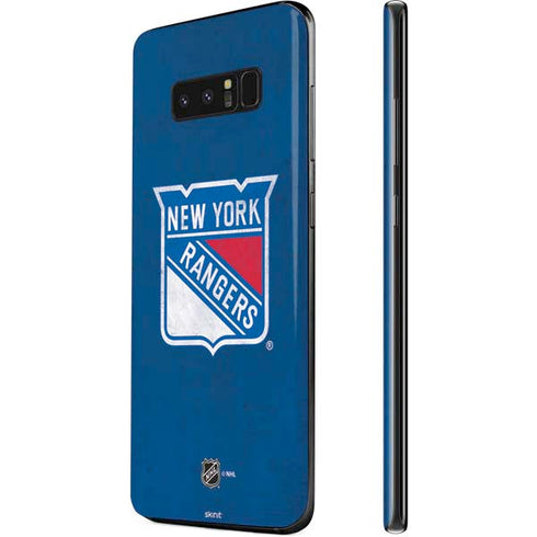 NHL New York Rangers Distressed Galaxy Note 8 Skin