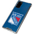 NHL New York Rangers Distressed Galaxy Note20 5G Clear Case