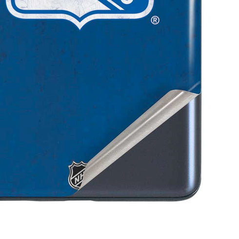 NHL New York Rangers Distressed Galaxy S20 Fan Edition Skin