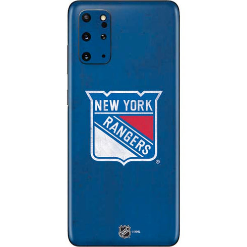 NHL New York Rangers Distressed Galaxy S20 Plus Skin
