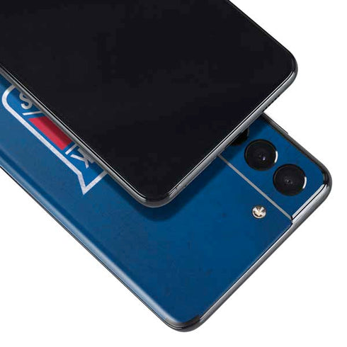 NHL New York Rangers Distressed Galaxy S21 Plus 5G Skin