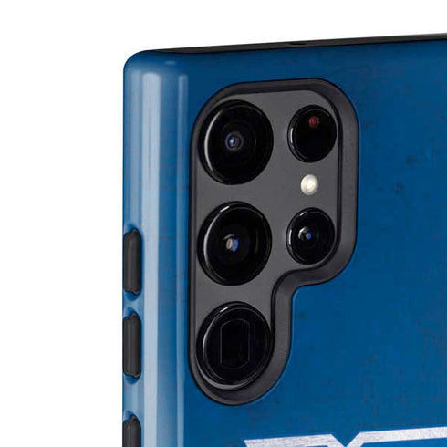 NHL New York Rangers Distressed Galaxy S22 Ultra Pro Case