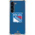 NHL New York Rangers Distressed Galaxy S23 Clear Case