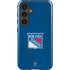NHL New York Rangers Distressed Galaxy S24 Impact Case