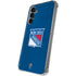 NHL New York Rangers Distressed Galaxy S24 Plus Clear Case