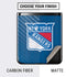 NHL New York Rangers Distressed Galaxy Z Flip Skin