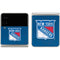 NHL New York Rangers Distressed Galaxy Z Flip3 5G Skin