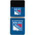 NHL New York Rangers Distressed Galaxy Z Flip4 5G Skin