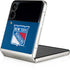 NHL New York Rangers Distressed Galaxy Z Flip4 5G Skin