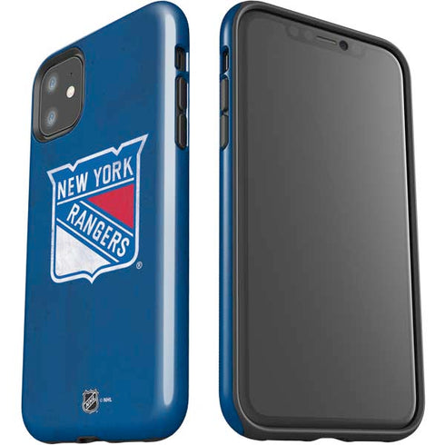 NHL New York Rangers Distressed iPhone 11 Impact Case