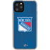 NHL New York Rangers Distressed iPhone 11 Pro Clear Case