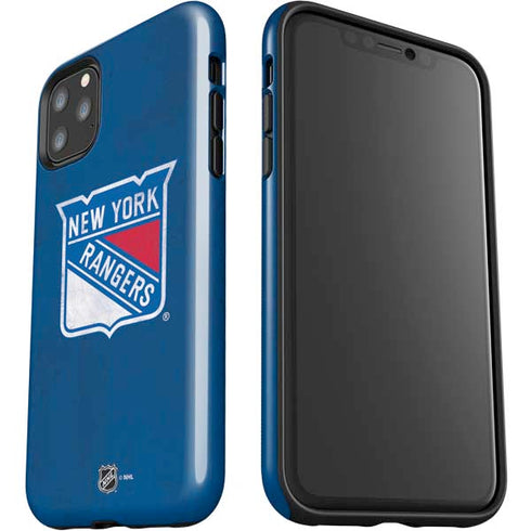 NHL New York Rangers Distressed iPhone 11 Pro Max Impact Case