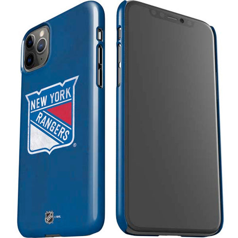 NHL New York Rangers Distressed iPhone 11 Pro Max Lite Case
