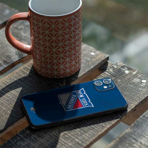 NHL New York Rangers Distressed iPhone 11 Skin