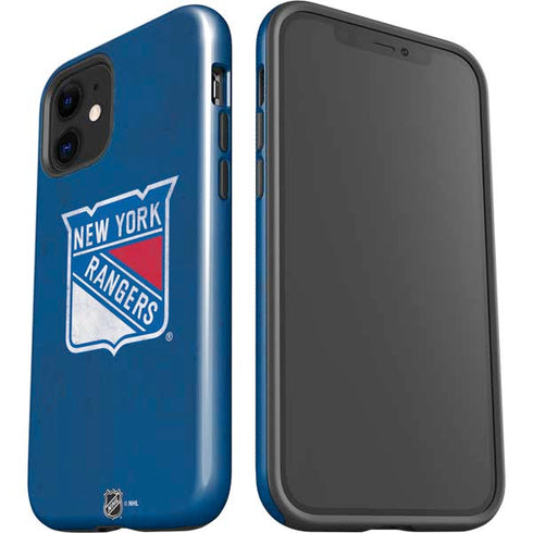 NHL New York Rangers Distressed iPhone 12 Impact Case