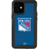 NHL New York Rangers Distressed iPhone 12 Mini Waterproof Case