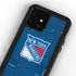 NHL New York Rangers Distressed iPhone 12 Mini Waterproof Case