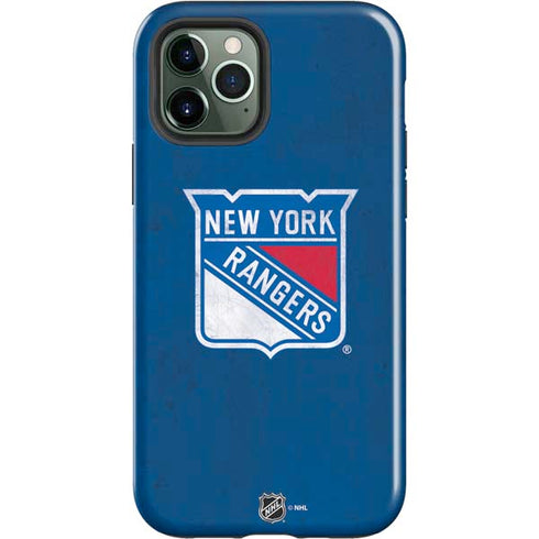 NHL New York Rangers Distressed iPhone 12 Pro Impact Case