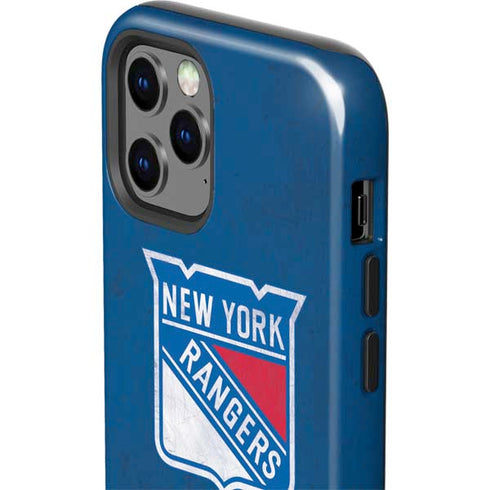 NHL New York Rangers Distressed iPhone 12 Pro Impact Case
