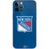 NHL New York Rangers Distressed iPhone 12 Pro Max Skin