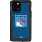 NHL New York Rangers Distressed iPhone 12 Pro Max Waterproof Case