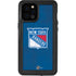 NHL New York Rangers Distressed iPhone 12 Pro Max Waterproof Case