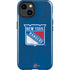 NHL New York Rangers Distressed iPhone 15 Plus Impact Case