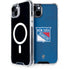 NHL New York Rangers Distressed iPhone 15 Plus MagSafe Case