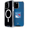 NHL New York Rangers Distressed iPhone 15 Pro Max MagSafe Case