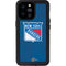 NHL New York Rangers Distressed iPhone 14 Pro Max Waterproof Case