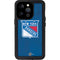 NHL New York Rangers Distressed iPhone 14 Pro Waterproof Case