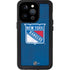 NHL New York Rangers Distressed iPhone 14 Pro Waterproof Case