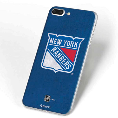NHL New York Rangers Distressed iPhone 7 Plus Skin