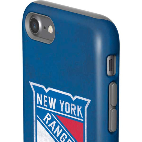 NHL New York Rangers Distressed iPhone SE (2nd & 3rd Gen) Pro Case