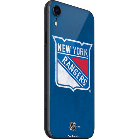 NHL New York Rangers Distressed iPhone SE (2nd & 3rd Gen) Skin