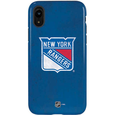 NHL New York Rangers Distressed iPhone XR Pro Case