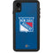 NHL New York Rangers Distressed iPhone XR Waterproof Case