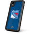 NHL New York Rangers Distressed iPhone XR Waterproof Case