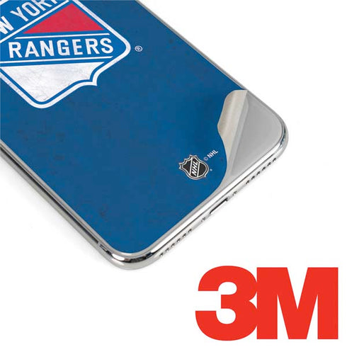 NHL New York Rangers Distressed iPhone XS Max Skin