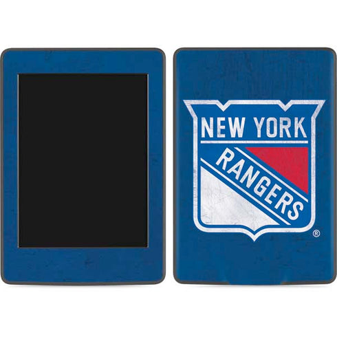 NHL New York Rangers Distressed Amazon Kindle Skin