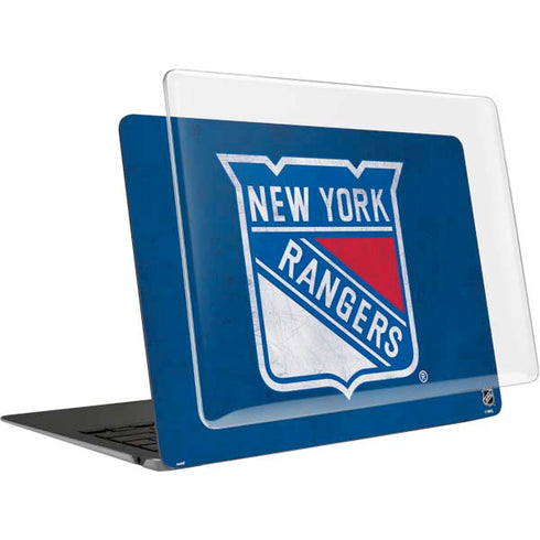 NHL New York Rangers Distressed MacBook Air 13in (2020) Case plus Skin