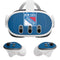 NHL New York Rangers Distressed Meta Quest 3 Skin