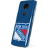 NHL New York Rangers Distressed Moto E5 Plus Skin