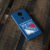 NHL New York Rangers Distressed Moto E5 Plus Skin