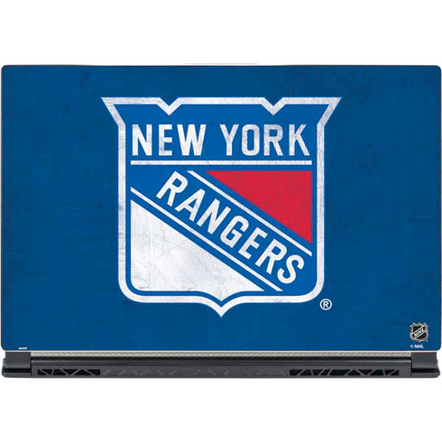 NHL New York Rangers Distressed MSI GS65 Stealth Laptop Skin