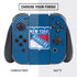 NHL New York Rangers Distressed Nintendo Switch Bundle Skin