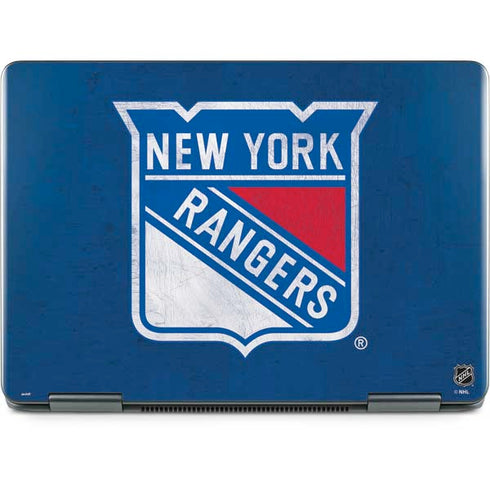 NHL New York Rangers Distressed Notebook 9 Pro 13in (2017) Skin