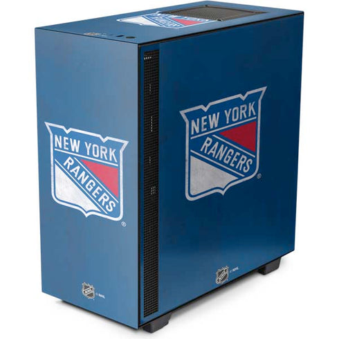 NHL New York Rangers Distressed NZXT H510 Compact ATX Mid-Tower Case Skin