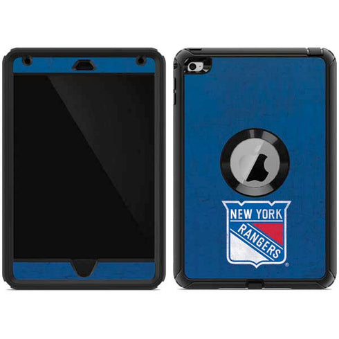 NHL New York Rangers Distressed Otterbox Defender iPad Skin